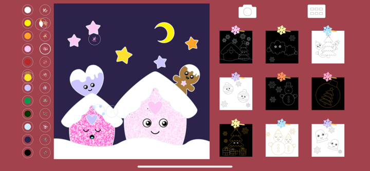 Christmas Coloring Kid Toddler screenshot 1
