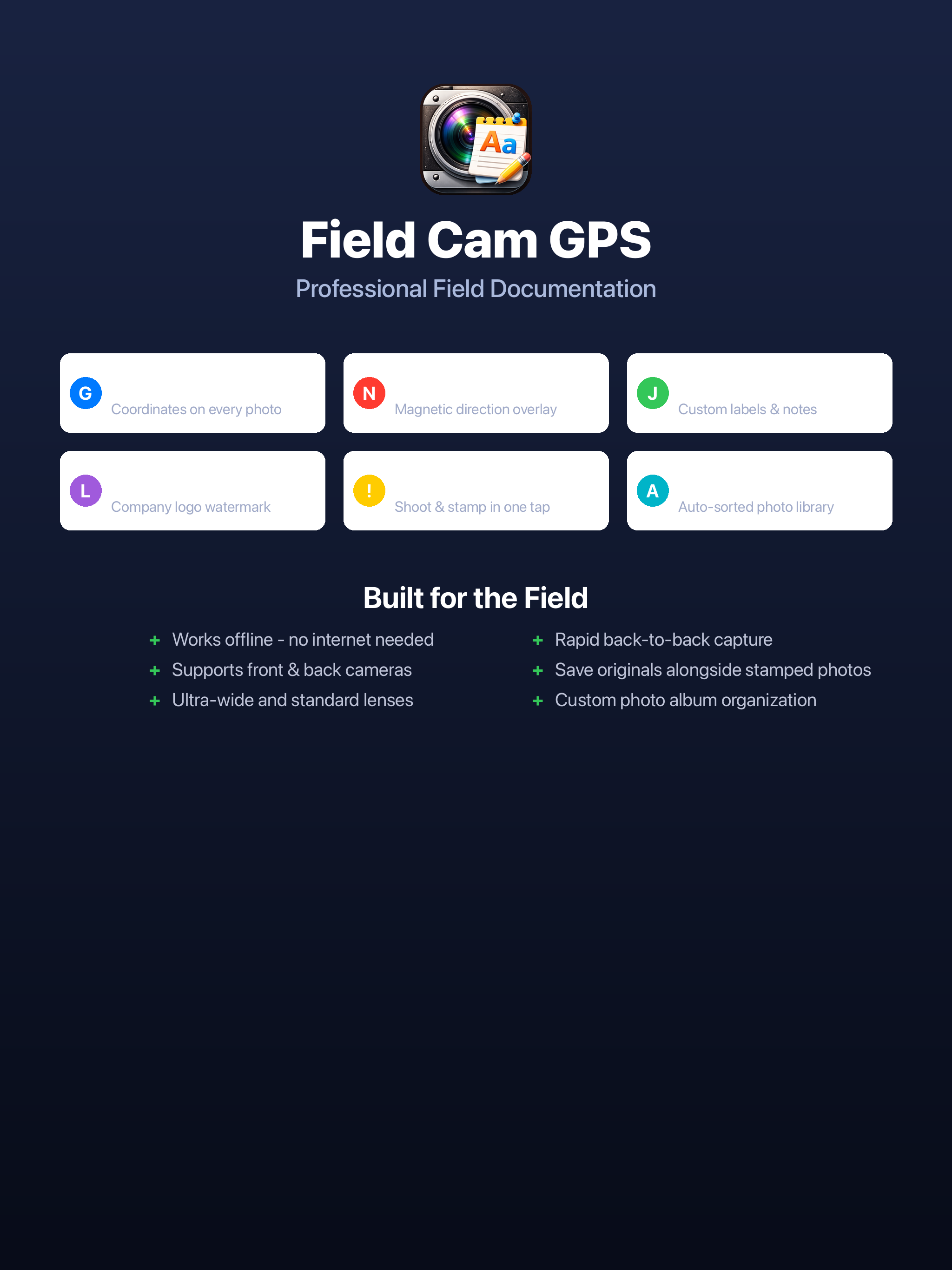 Field Camera GPS screenshot 5
