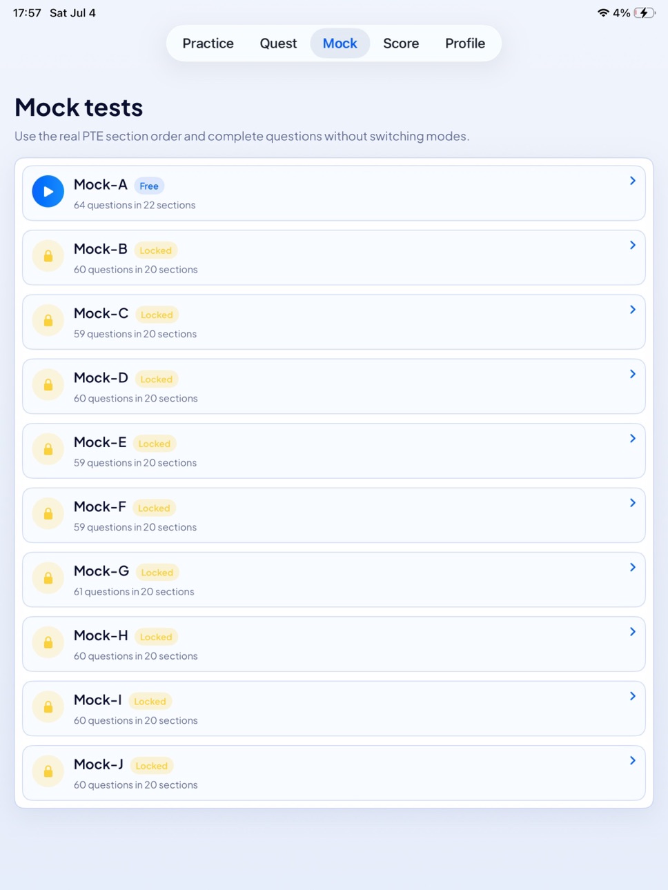 iPad screenshot