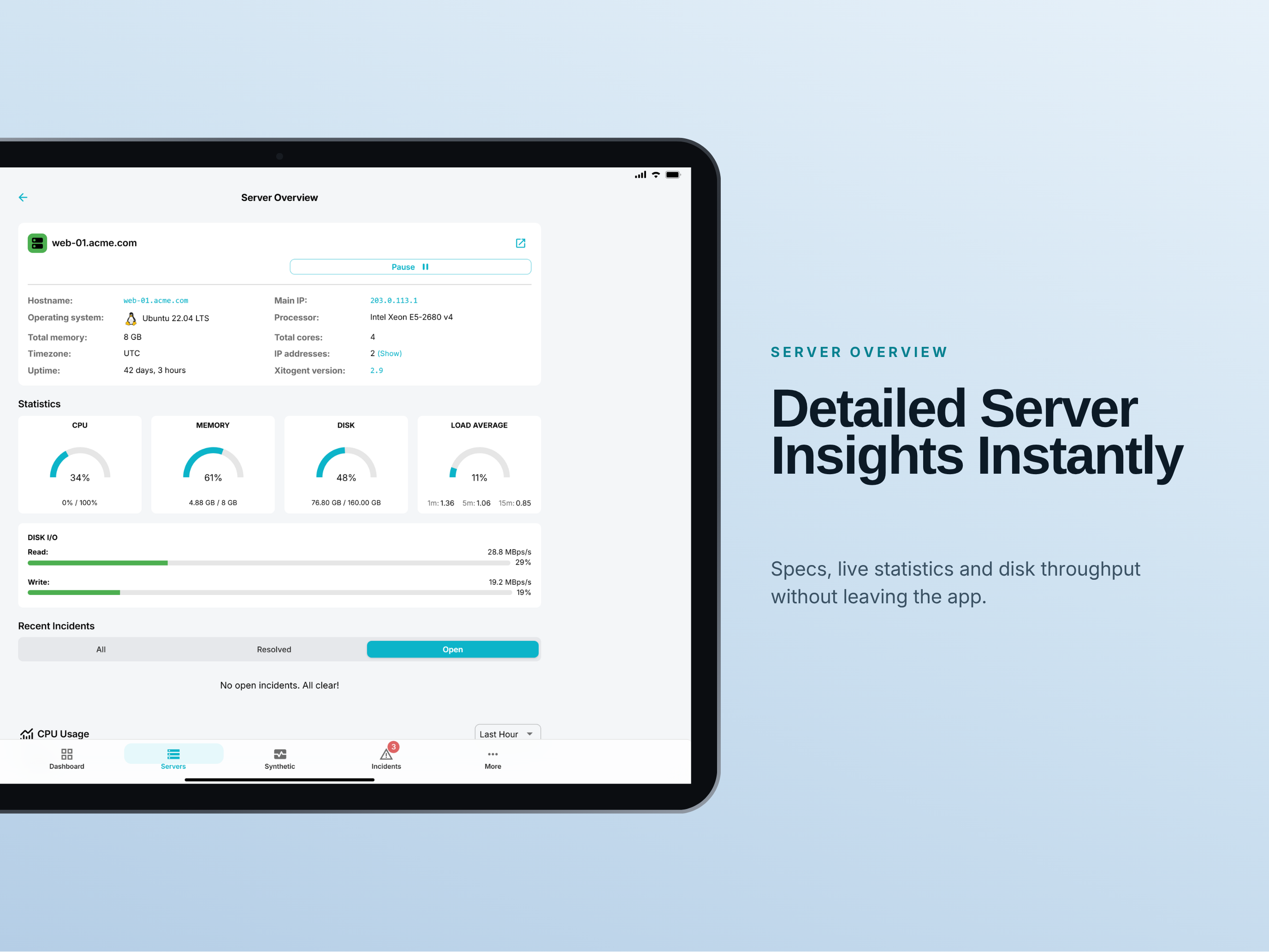 Xitoring: Server Monitor screenshot 12