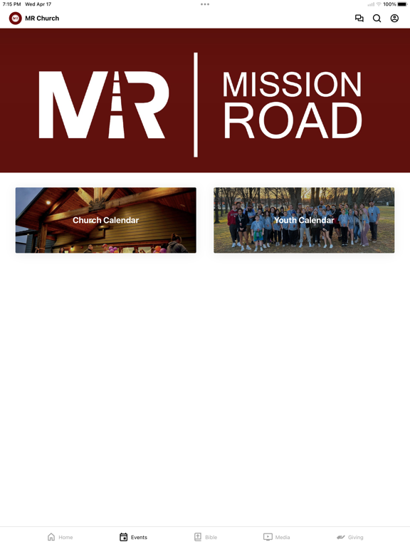 The Mission Road App iPad screenshot 2 - Education app