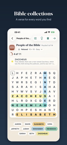 Word Search: Calm Puzzles iPhone screenshot