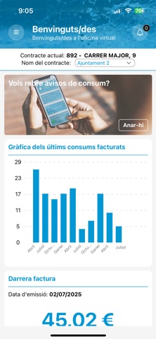 Oficina Virtual SUMEM Aigua screenshot