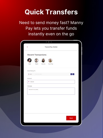 MannyPay iPad screenshot 4