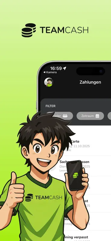 TeamCash – Mannschaftskasse screenshot 1 of 7