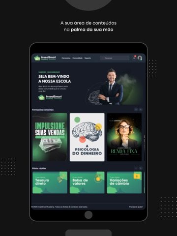 InvestSmart Academy iPad screenshot