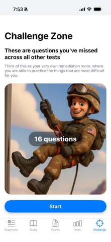 ASVAB Practice Test ⁮ iPhone screenshot