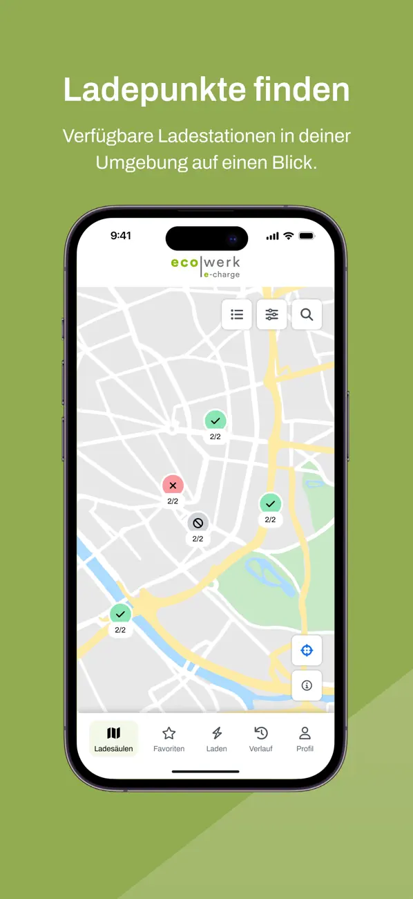 Screenshot #1 pour Ecowerk E-Charge