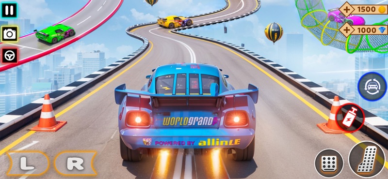 Mega Ramp Stunt - Car Games screenshot 5