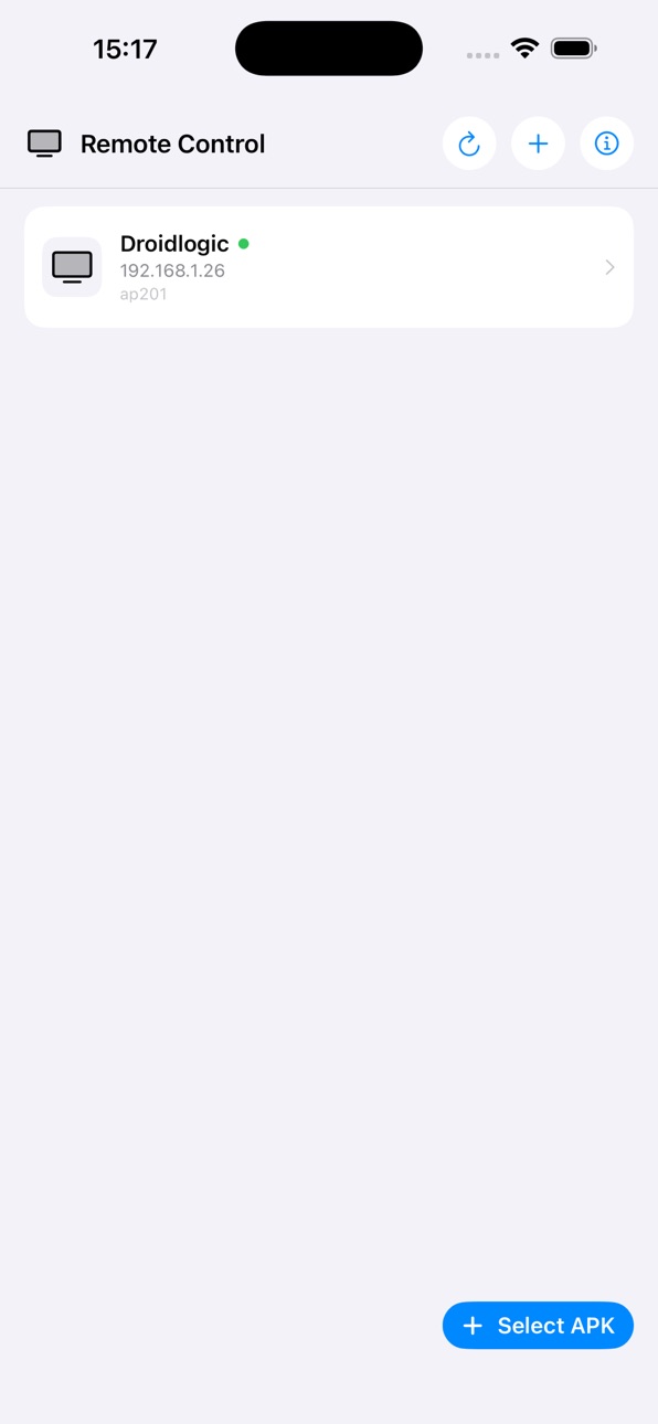 iPhone screenshot