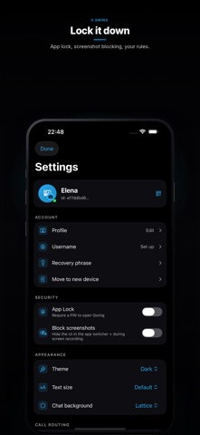 Qwing Messenger screenshot 3