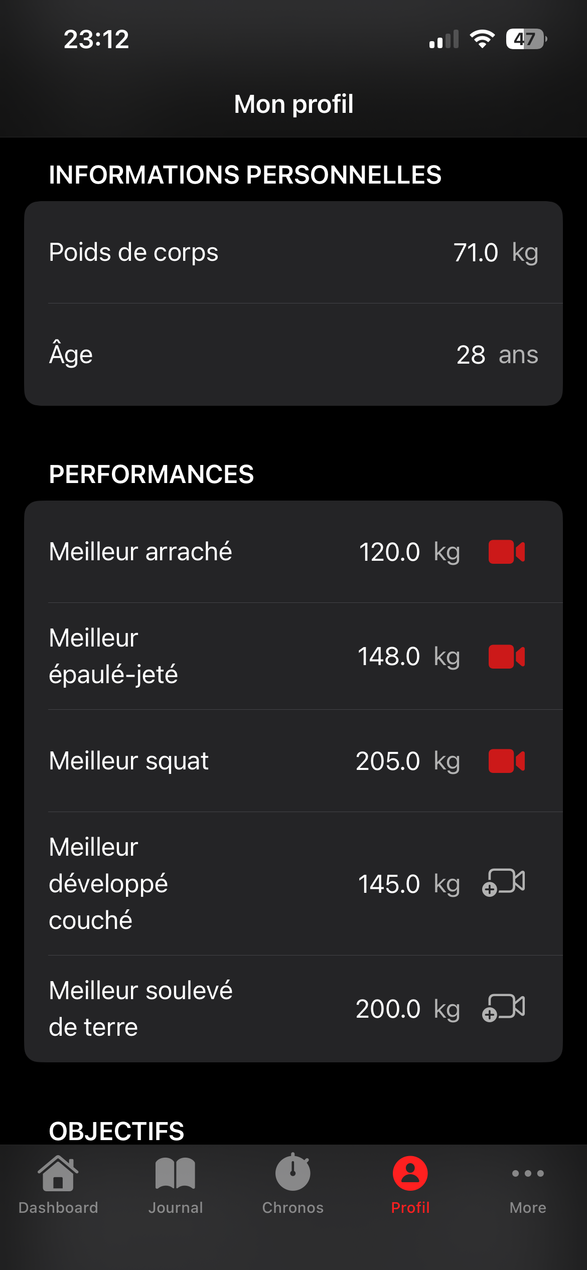 Weightlifting FR
