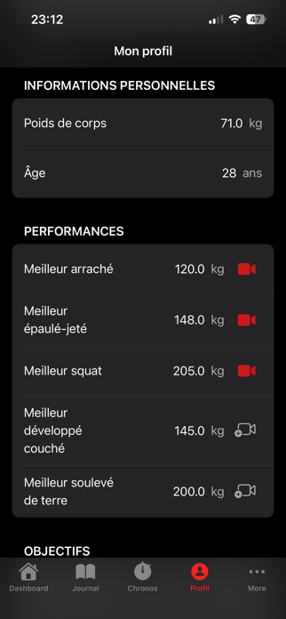Weightlifting FR Screenshot 6 of 10