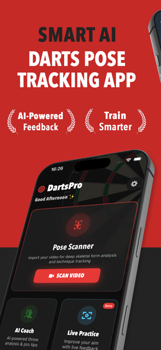 Darts Pro - AI Pose & Tracking Screenshot 1 of 7