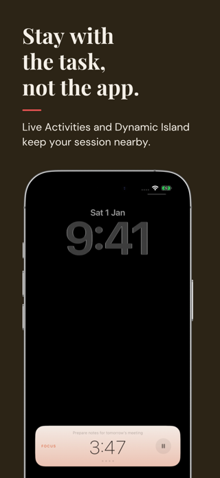 Modus: Pomodoro & Focus Timer Screenshot 3 of 5