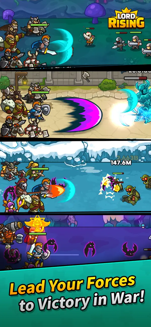 Lord Rising iOS Mod IPA screenshot 2 - iOS game interface