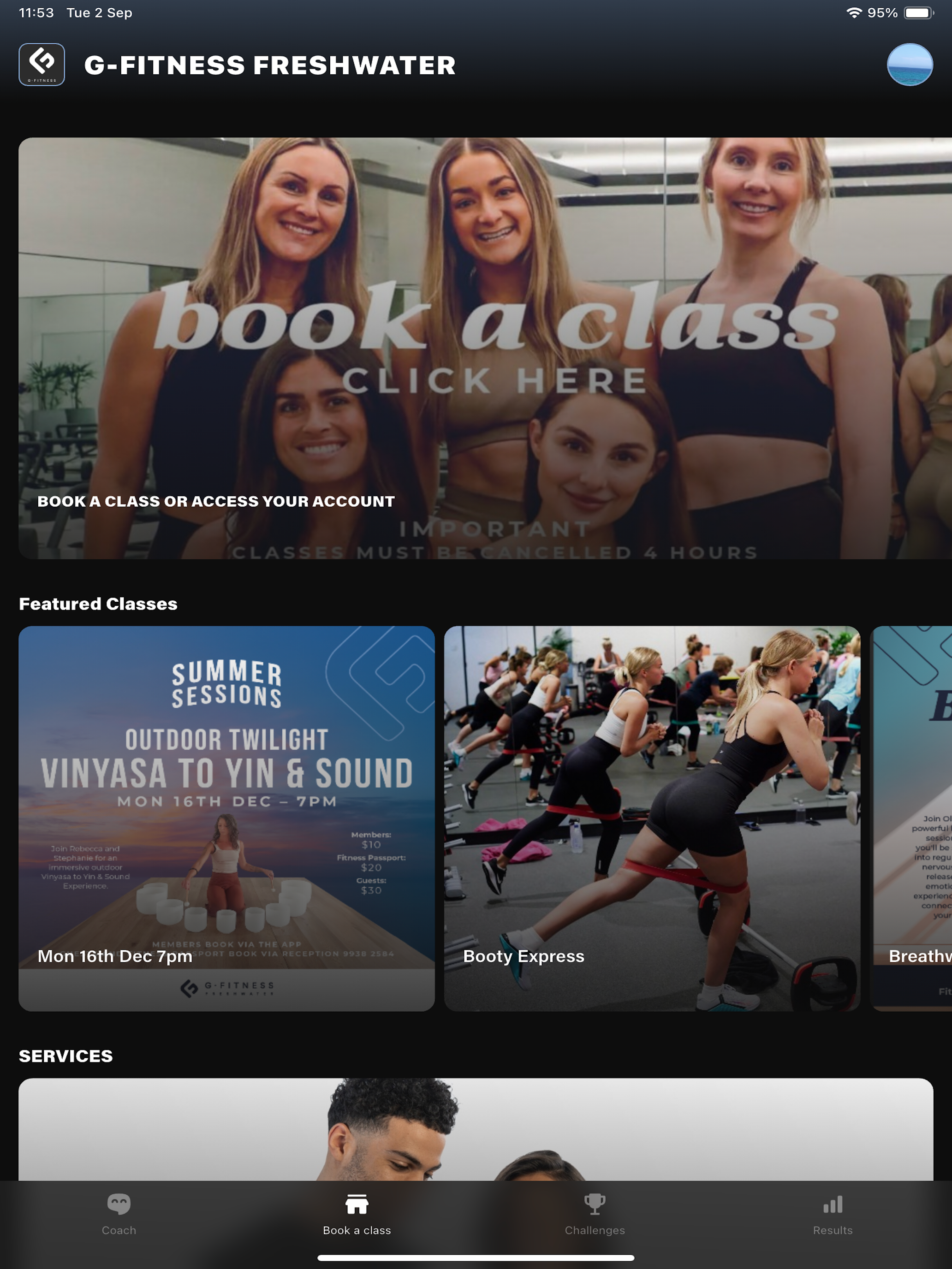 GFitness Freshwater