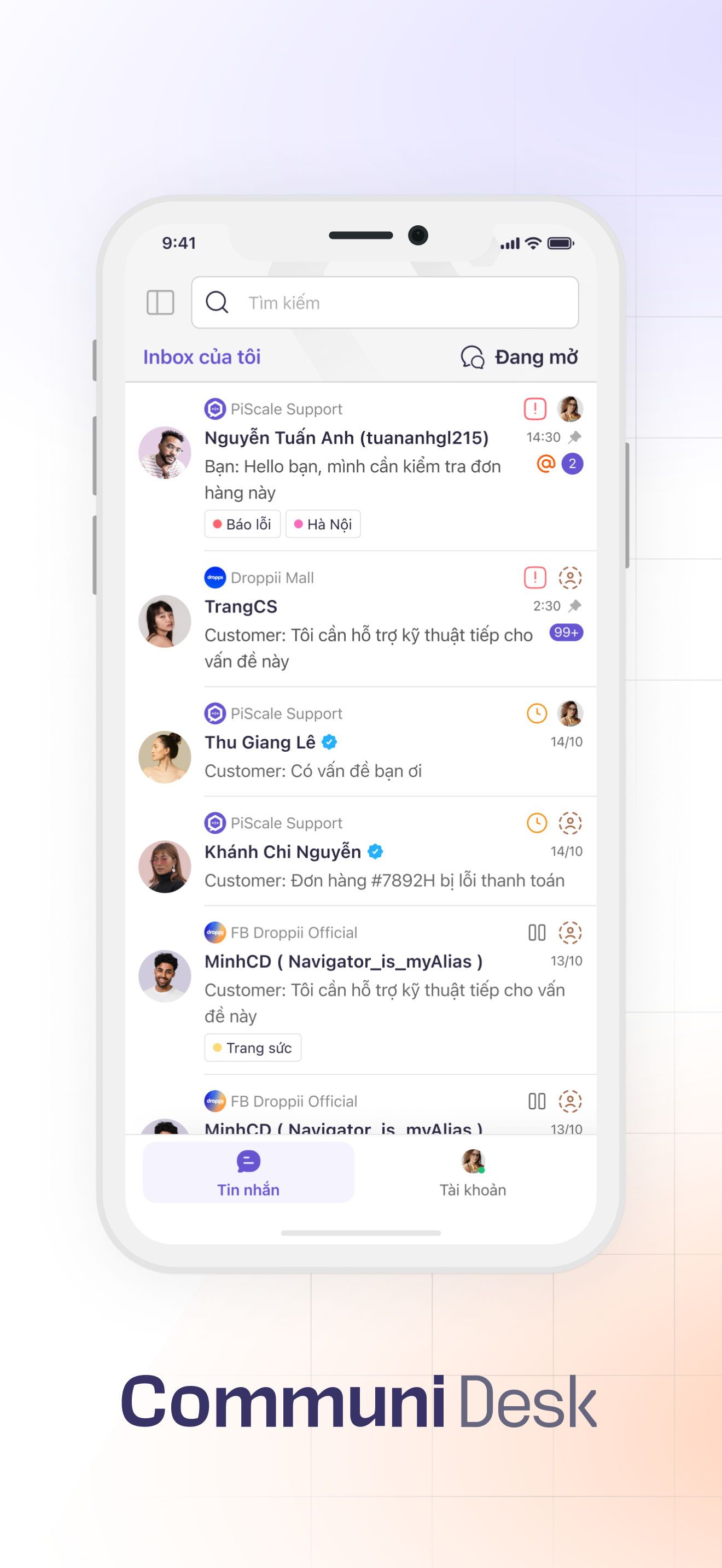 Communi Desk screenshot 3