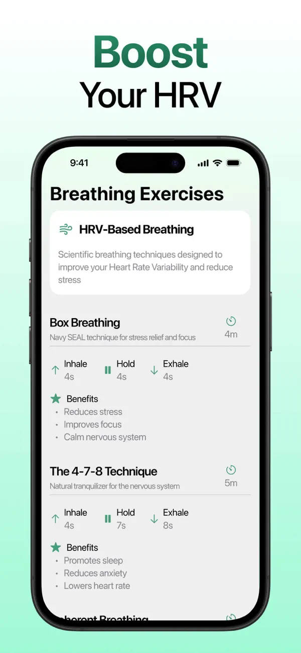 #5. HRV Pulse (iOS) Által: EG Advisory SIA