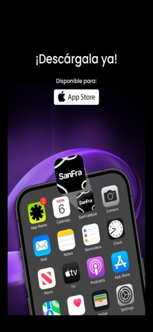 SanFra Móvil iPhone screenshot