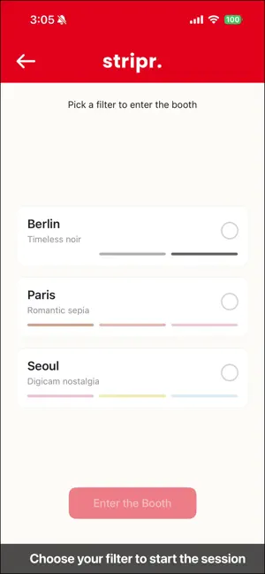 stripr. screenshot 2