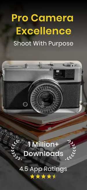 Pro Camera with RAW & Focus screenshot 1
