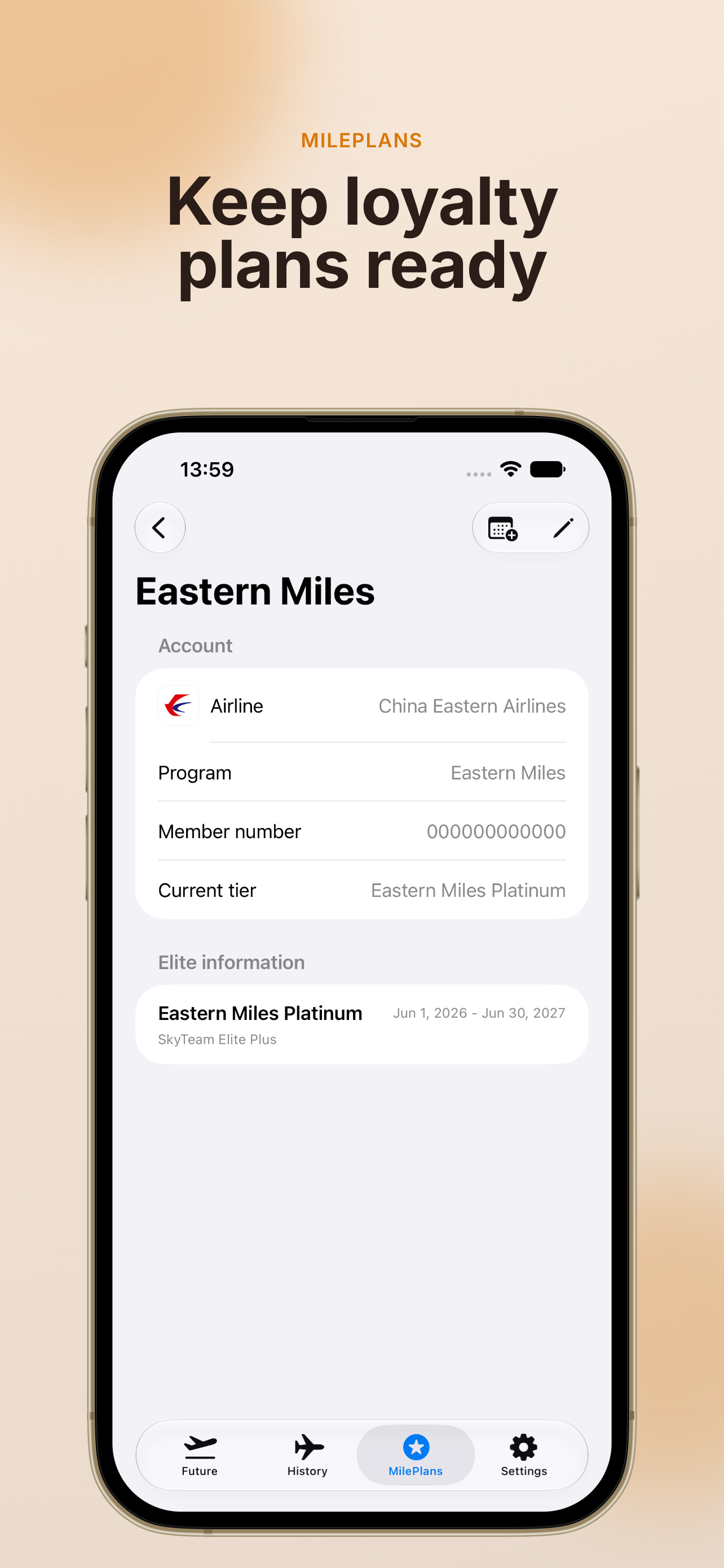 FlightMemo screenshot 4