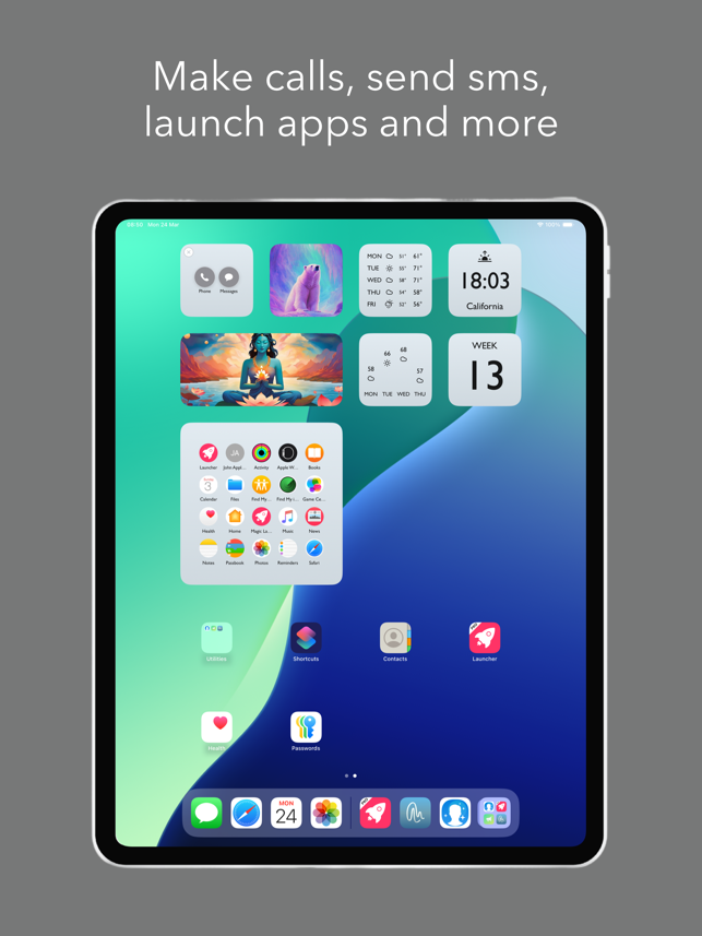‎Magic Launcher Pro Widgets Screenshot