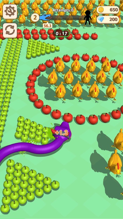 Worm Jam - 3D Wool Dragon Out screenshot-3