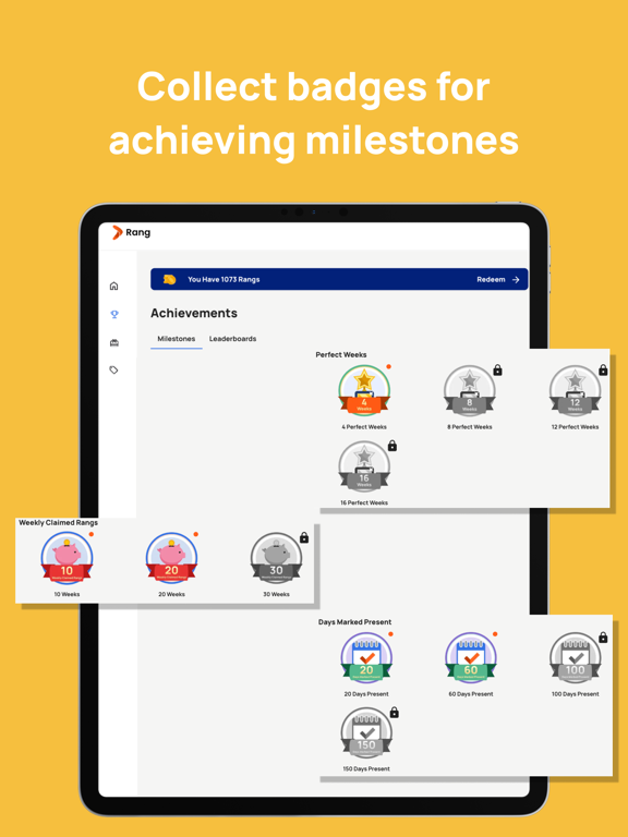 Rang Rewards iPad screenshot 5 - Education app