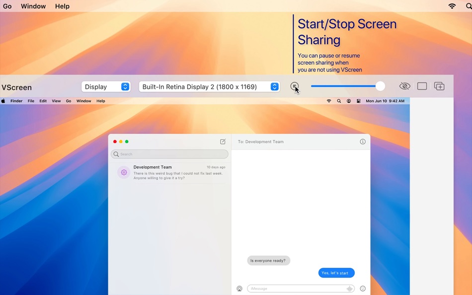 #1. VScreen (macOS) Podle: GURHAN POLAT