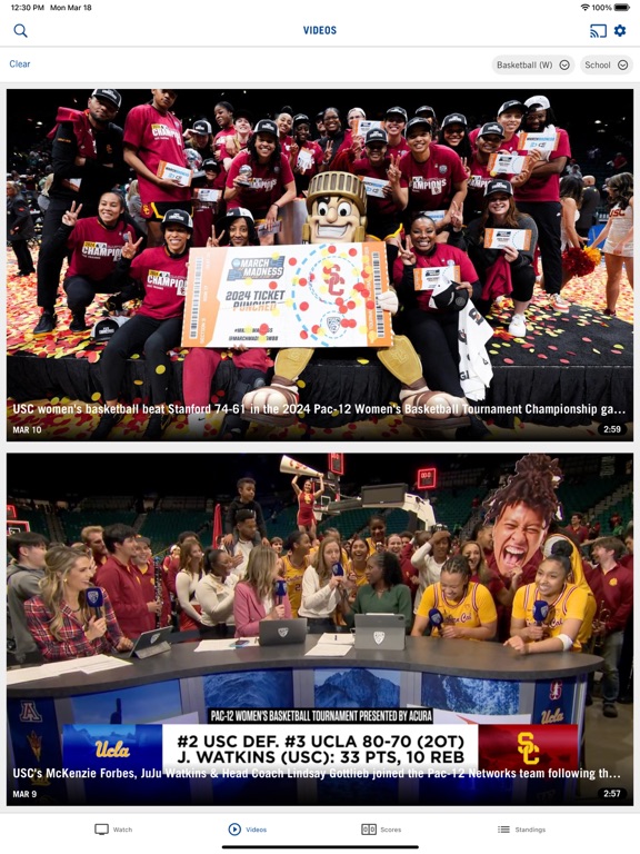 Screenshot #6 pour Pac-12 Now