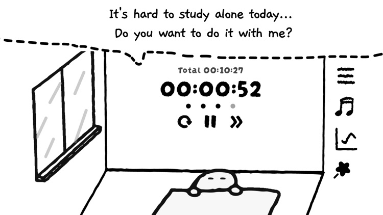 Study Time With Rain: Pomodoro