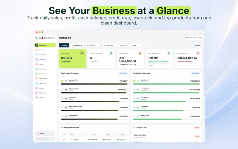 Restockly — Offline Manager screenshot