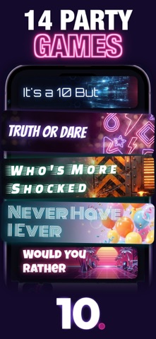 10 But: Party Games iPhone screenshot