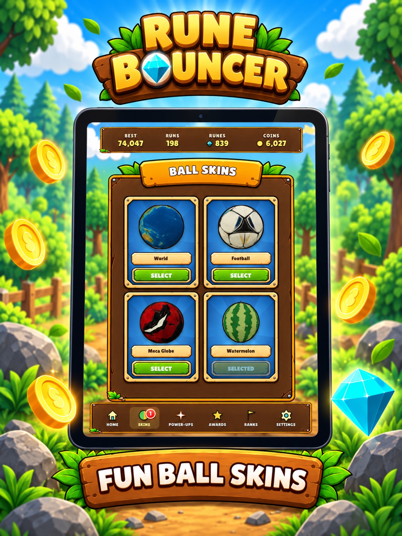 Screenshot 10 of Rune Bouncer Lite