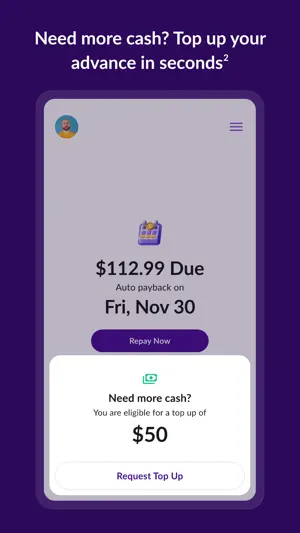 Money App - Cash Advance screenshot 4