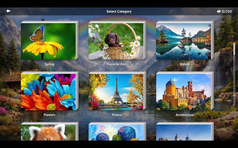 Wonderful Jigsaw – Puzzle Game iPhone screenshot