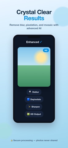 Deblur: Remove Blur & Pixels Screenshot 3 of 3