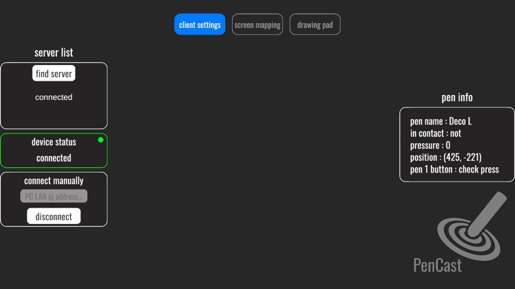 PenCast - Remote Pen Touchpad