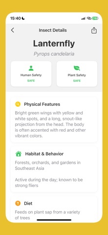 InsectID Insect Identifier AI Screenshot 3 of 4