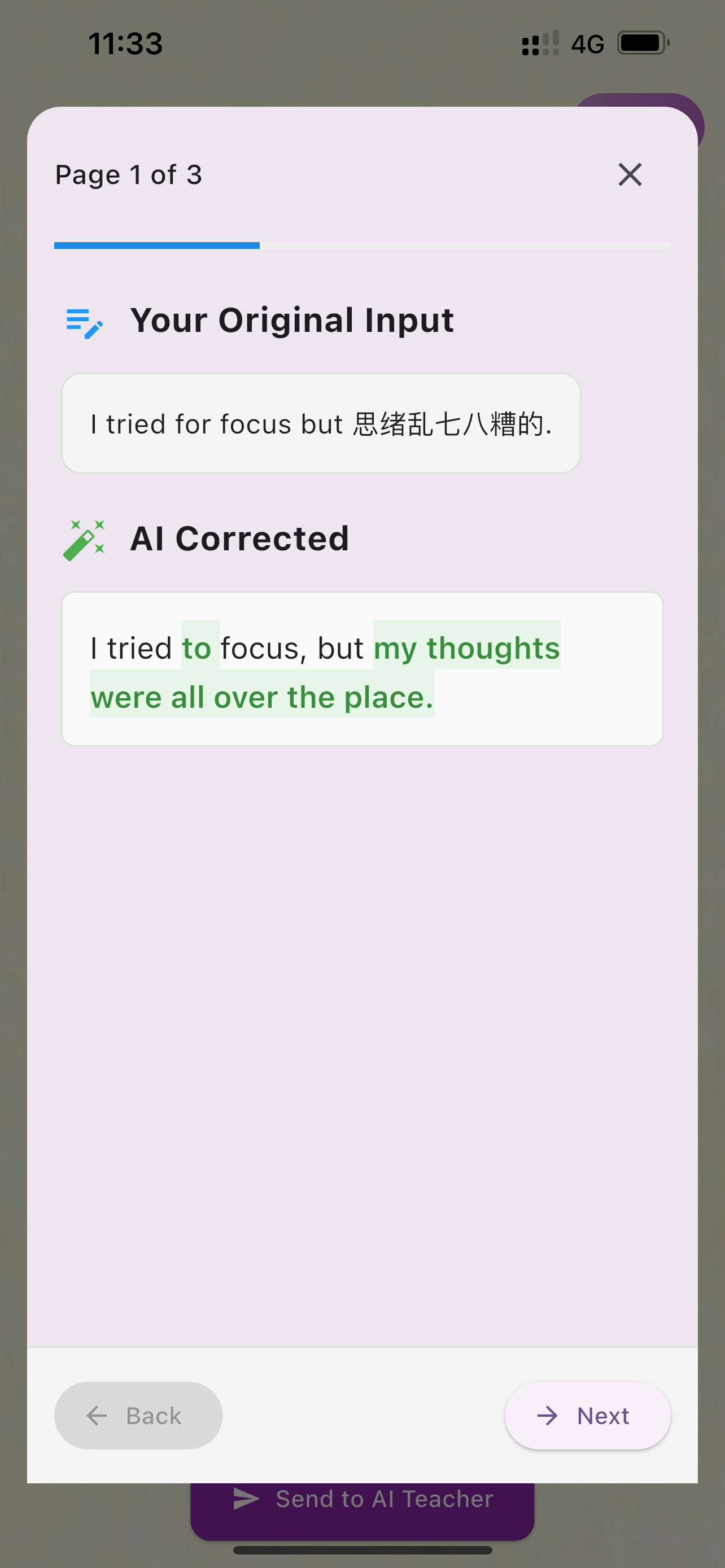 Lingo Journal screenshot 2