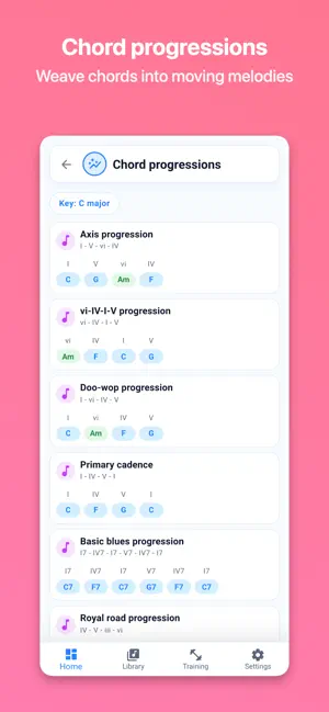 ChordMaster: Learn & Train iPhone screenshot 4