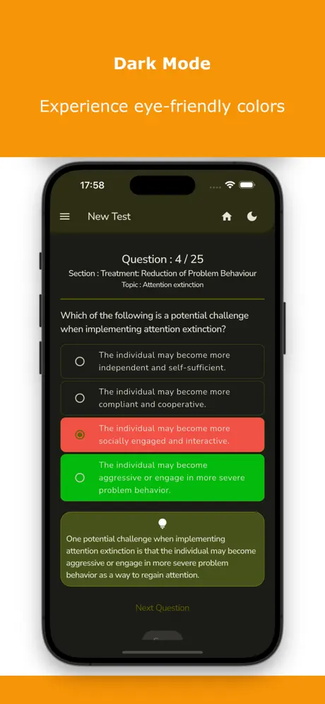 Autism Professional Exam Test Screenshot 4