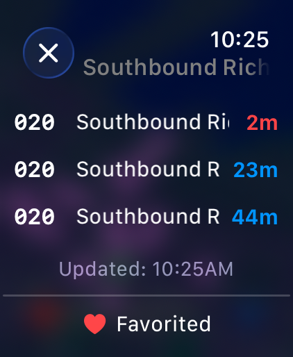 VAN Next Bus screenshot 6