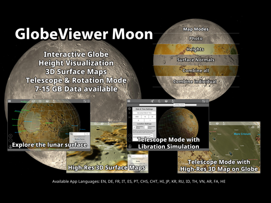 GlobeViewer Moon PRO
