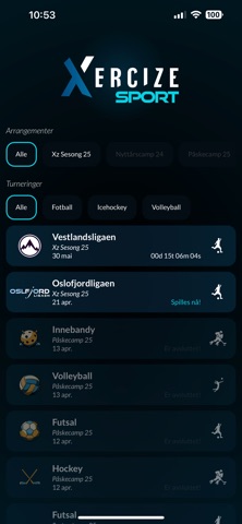 Xercize Sport Screenshot 1 of 3
