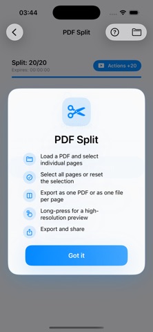 Clip-PDF screenshot