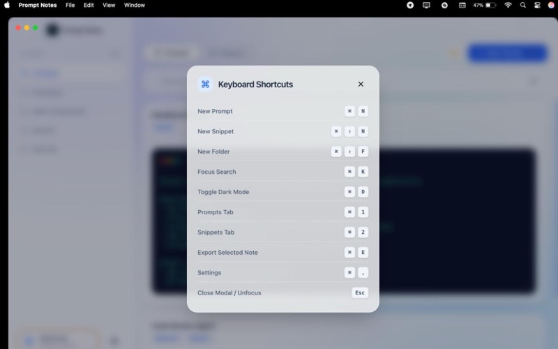 Prompt Notes Pro screenshot