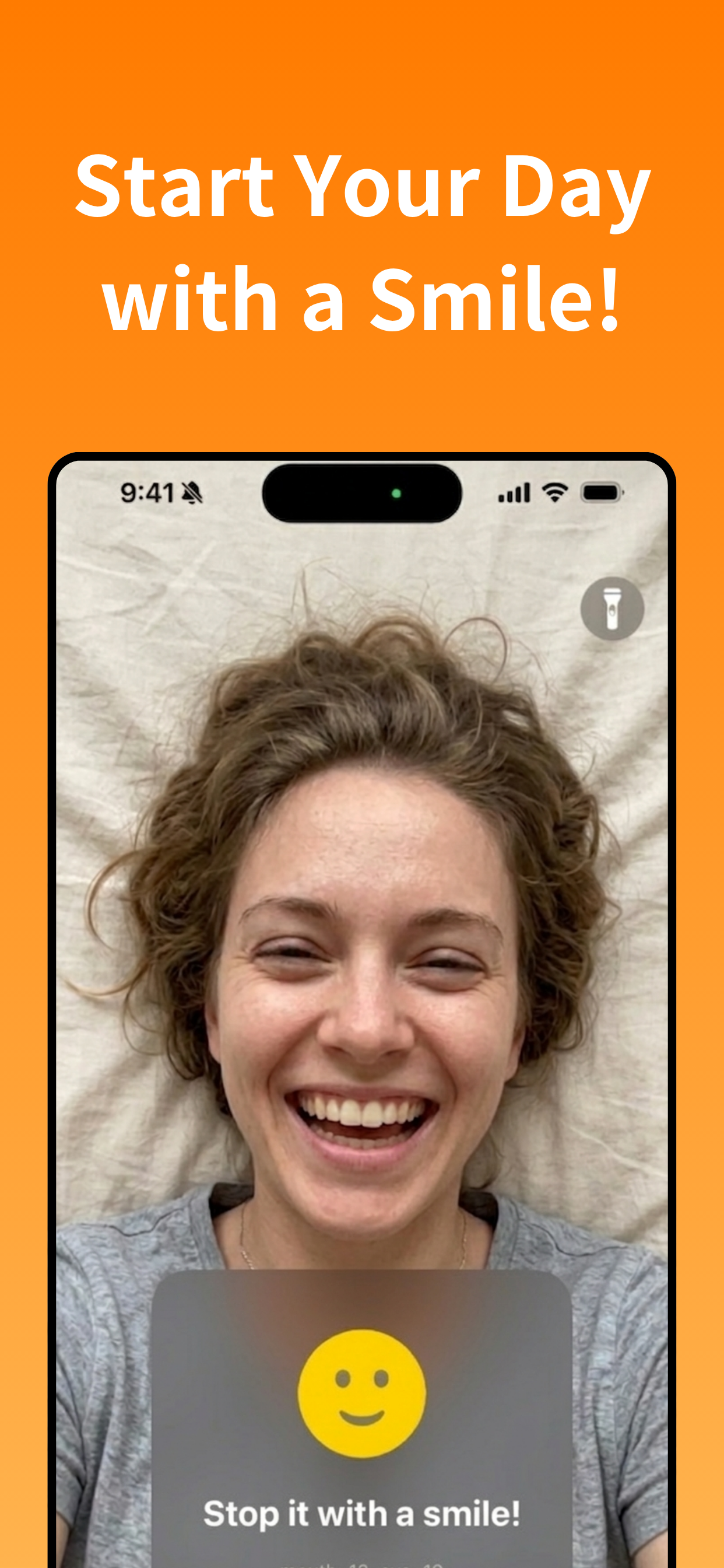 Smile Alarm Clock: Wake Happy screenshot 2
